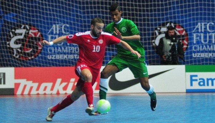 كأس آسيا للصالات: لبنان يهدر فوزاً بالمتناول أمام السعودية