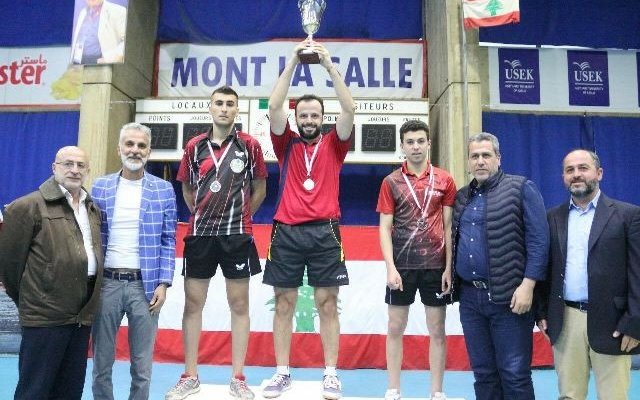 كأس لبنان في كرة الطاولة : لقب الرجال لـ حكيم والسيدات لـ سهاكيان