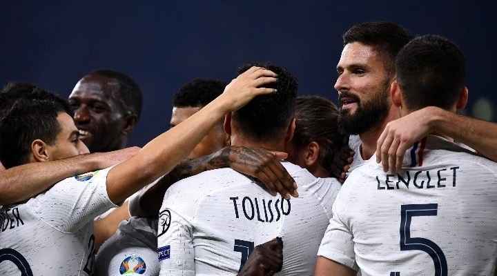 بعد حسم تأهلها فرنسا تحسم صدارة المجموعة امام تركيا بعد الفوز على البانيا‎