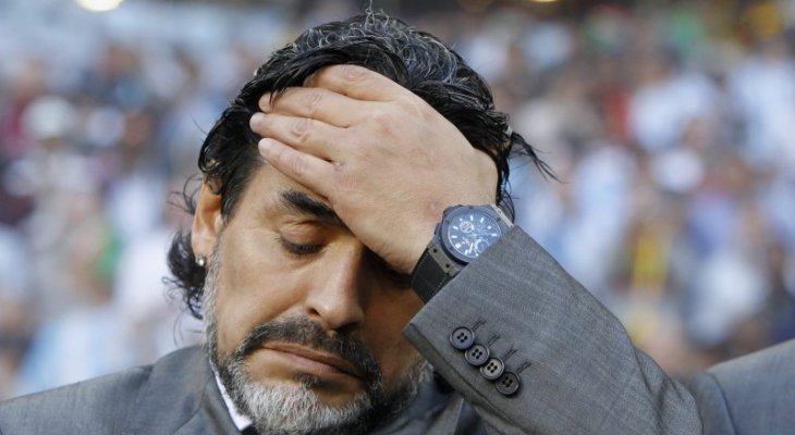 مارادونا: أشعر بالحزن لمشاهدة المونديال من دون إيطاليا