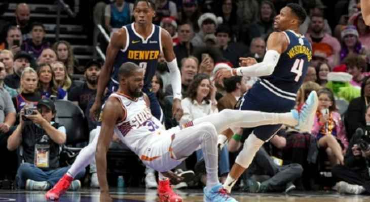 NBA: دنفر يتلقى الخسارة ال 12 على يد فينيكس صانز