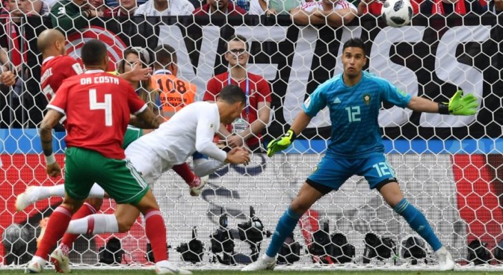 رونالدو يحقّق أرقاماً تاريخية مع نهاية الشوط الأول ضد المغرب