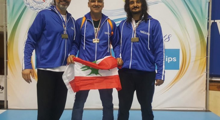 ميدالية فضية وبرونزية للبنان في بطولة العالم للتاي تشي 