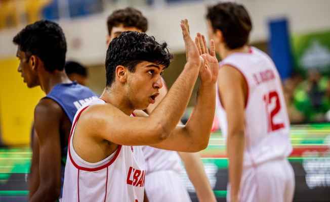 بطولة آسيا لتحت ال١٦ سنة بكرة السلة: لبنان يسحق سريلانكا