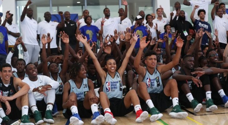 السنغال تستقبل معسكر كرة السلة بدون حواجز بالتعاون مع FIBA و NBA