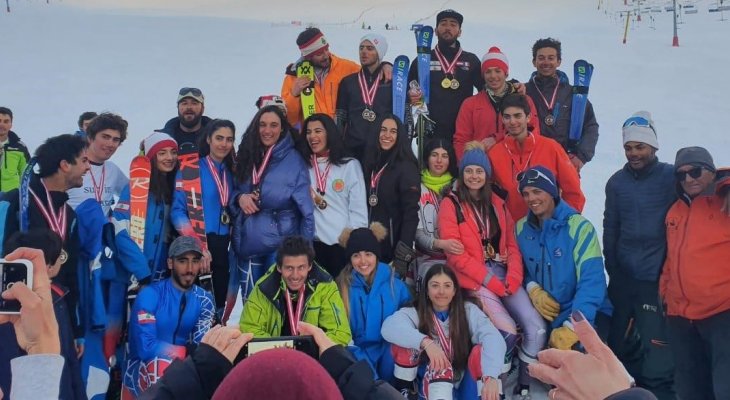 بطولة لبنان في التزلّج الألبي : نتائج المرحلة الأولى للرجال والسيدات والناشئين