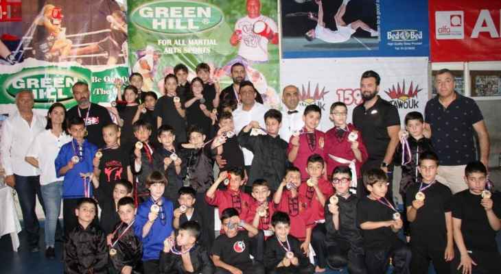 بطولة لبنان في الكونغ فو للفئات العمرية : اللقب للمركزية جونية