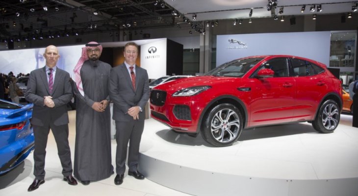 جاكوار تعرض سيارة E-PACE لأول مرة في الشرق الأوسط خلال معرض دبي 