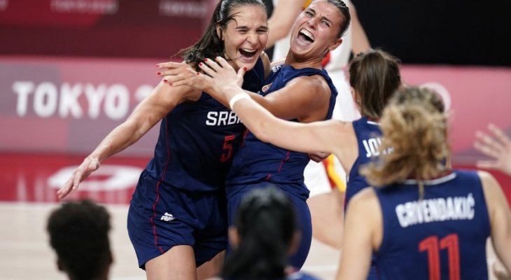 سيدات صربيا لكرة السلة الى نصف نهائي طوكيو 2020