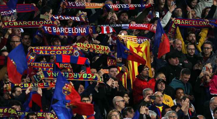 جماهير برشلونة تنتقم للاعبيها من جماهير باريس سان جيرمان