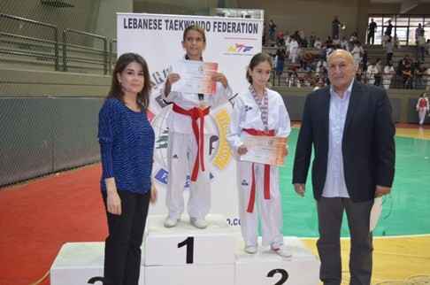 المون لاسال يحرز المركز الأول في بطولة لبنان العامة (حزام أحمر) في التايكوندو