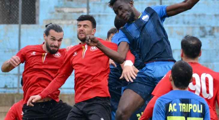 الدوري اللبناني -  التصفية النهائية للأندية الأواخر: فوز كبير للتضامن على الصفاء وطرابلس يهزم الاخاء