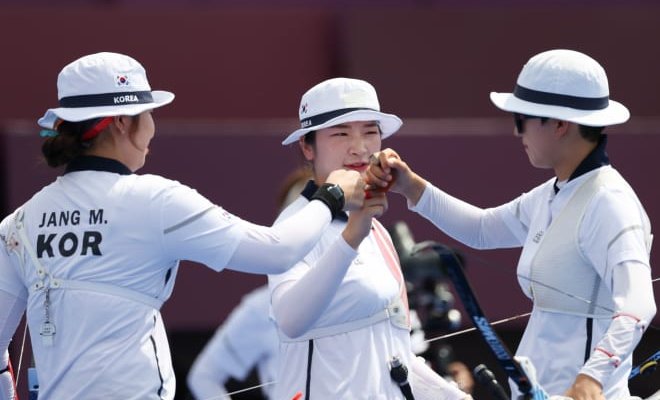 طوكيو 2020: سيدات كوريا الجنوبية يحرزن ذهبية القوس والنشاب