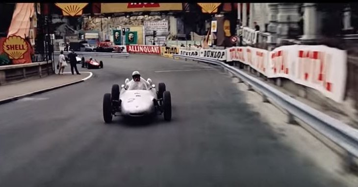 فيديو عالي الجودة لسباق موناكو الذي اقيم في 1962