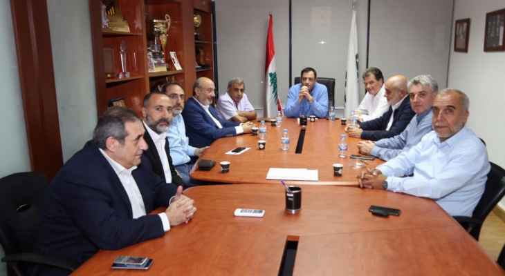 اجتماع مع أندية الدرجة الأولى برئاسة حلبي حول وضع كرة السلة اللبنانية