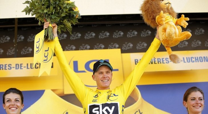 فروم يحرز لقبه الثالث ويدخل تاريخ سباق فرنسا من اوسع ابوابه 