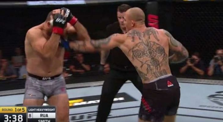 UFC : سميث يتفوق على شوغان بعد دقيقة واحدة من انطلاق القتال