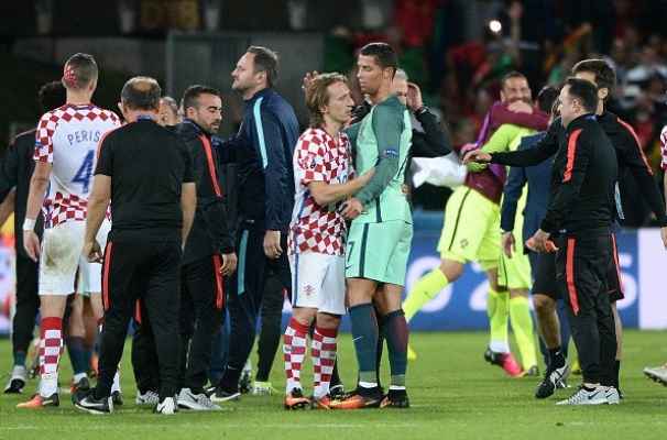 رونالدو رفض الاحتفال بعد الفوز على كرواتيا