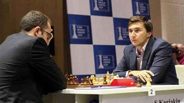 الروسي كارياكين يتوج بكأس العالم للشطرنج