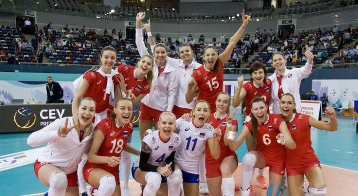 سيدات روسيا إلى ربع نهائي بطولة اوروبا لكرة الطائرة