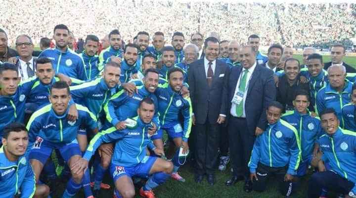 الرجاء البيضاوي بطلا لكأس العرش المغربي