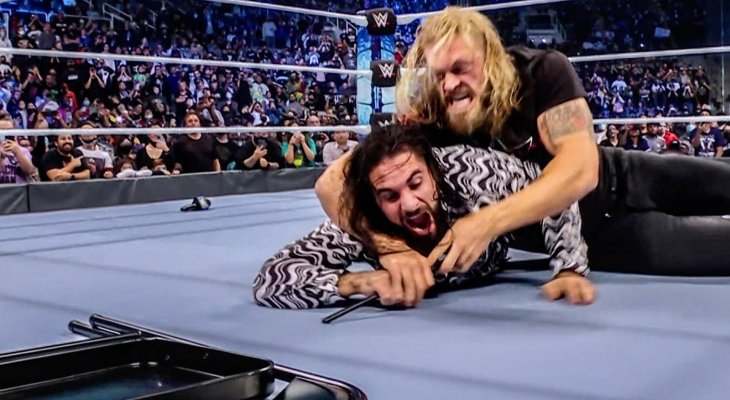 WWE: ​​​​​​​ايدج الغاضب يقرر اعلان الحرب على رولنز