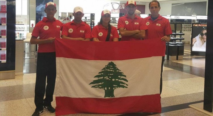 بعثة لبنان للترياتلون الى الاردن  للمشاركة في بطولة غرب آسيا 