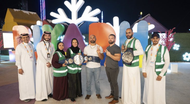 نجوم WWE يلتقون المعجبين في مهرجان وينتر وندرلاند في الرياض 