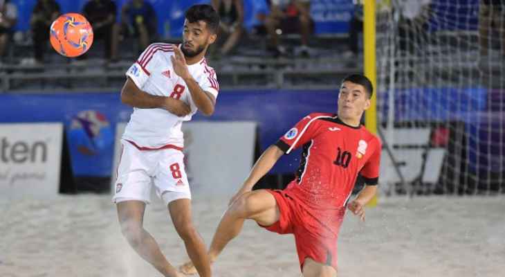 مدرب قرغيزستان : منتخب الإمارات من أقوى الفرق في الكرة الشاطئية