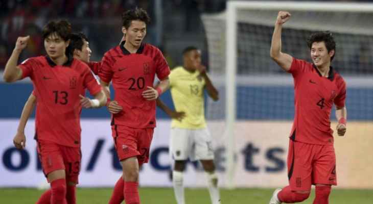 مونديال تحت 20 عاما:كوريا الجنوبية تهزم الاكوادور وتواجه نيجيريا في الربع النهائي