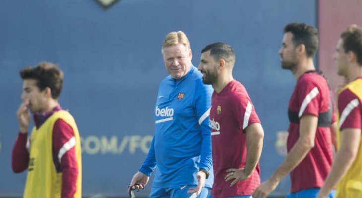 برشلونة يعلن عودة اغويرو في مواجهة فالنسيا