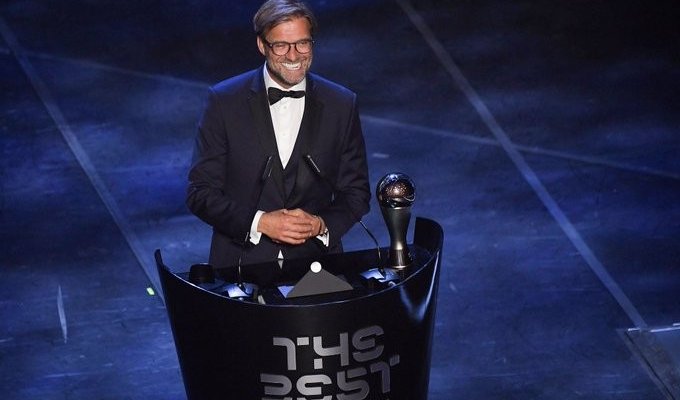 جوائز الفيفا : يورغن كلوب يفوز بجائزة افضل مدرب
