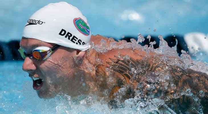 دريسل يحقق فوزه الاول في بطولة الولايات المتحدة  للسباحة