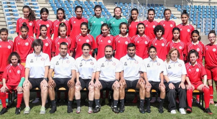 منتخب لبنان تحت ال ١٥ سنة إناث للمشاركة في بطولة غرب اسيا  