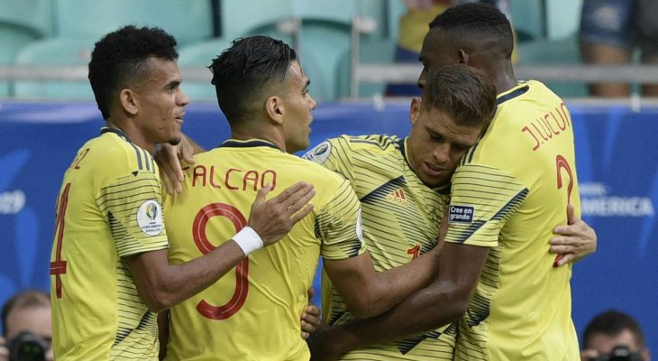 تقييم اداء لاعبي مباراة كولومبيا وباراغواي