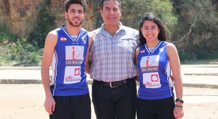 ذهبية وبرونزية للبنان في بطولة العرب للشباب في العاب القوى