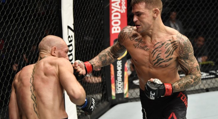 داستن بوارييه يهزم كونور ماكغريغور بالضربة القاضية في UFC 257  