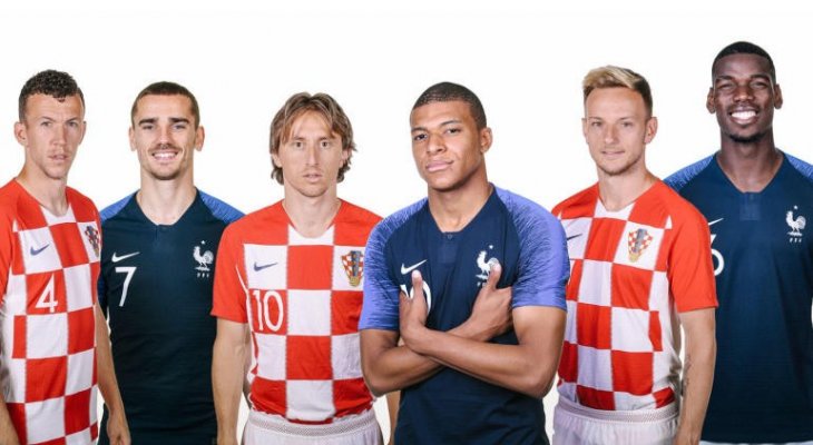 التشكيلات الرسمية لنهائي كأس العالم 2018 بين فرنسا وكرواتيا 