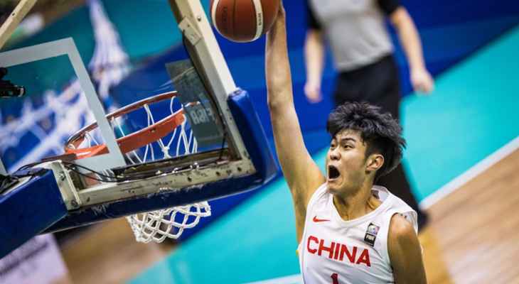 بطولة اسيا لكرة السلة تحت 18 عاماً: لبنان رابعاً بعد الخسارة امام الصين