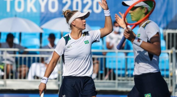 ستيفاني وبيغوسي تهديان البرازيل برونزية زوجي سيدات كرة المضرب في طوكيو 2020
