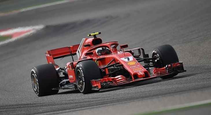 رايكونن يواصل هيمنته قبل التجارب الرسمية لسباق البحرين