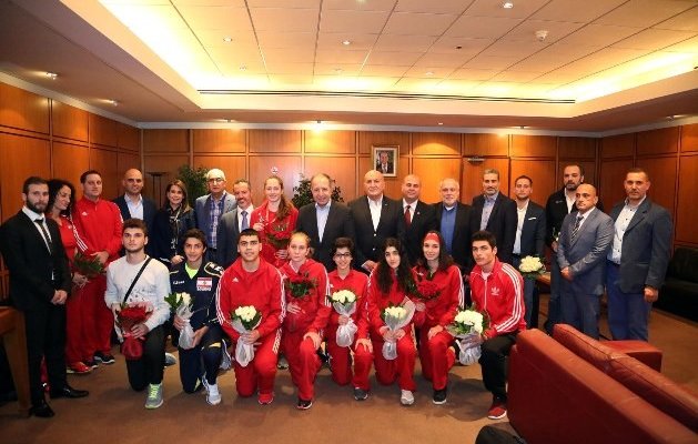 عودة بعثة لبنان للتايكواندو من بطولة العالم حاصدة برونزية