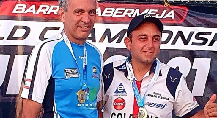 فوز المتسابق اللبناني الأصل لبوس شاغوري بأحد مراحل بطولة العالم للمحركات المائية في كولومبيا