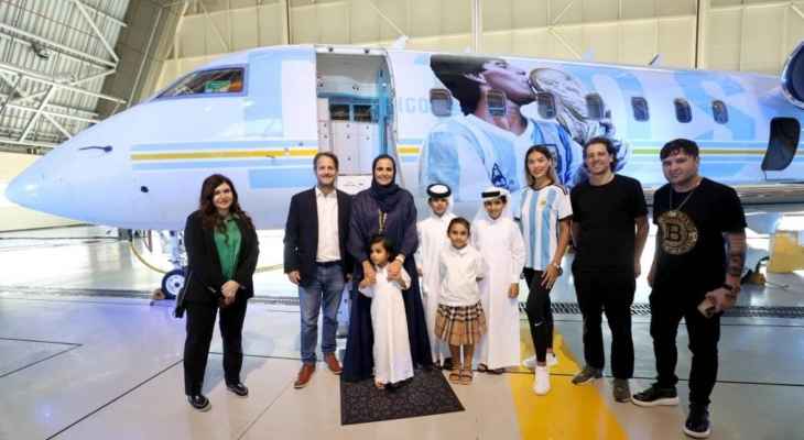 افتتاح معرض خاص لمارادونا في قطر