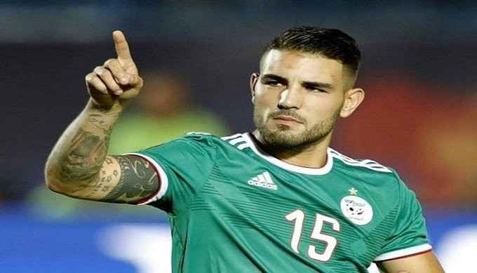 ديلور سعيد بهدفه الرسمي الاول مع الجزائر