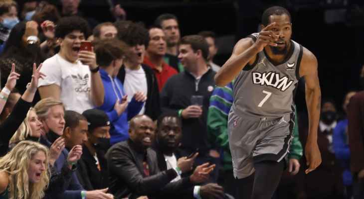 NBA: بروكلين يستعيد صدارة المجموعة الشرقية بعد الفوز على دالاس