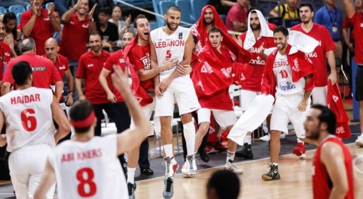 لبنان يفوز على يوباك الصربي بفارق ست نقاط إستعدادا لبطولة آسيا