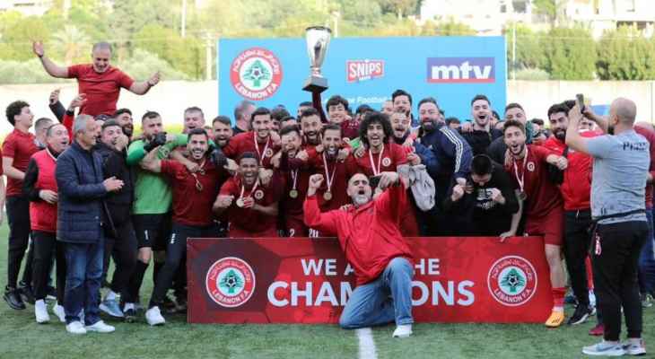 خاص- أبرز التصريحات بعد فوز النجمة بلقب كأس لبنان لكرة القدم