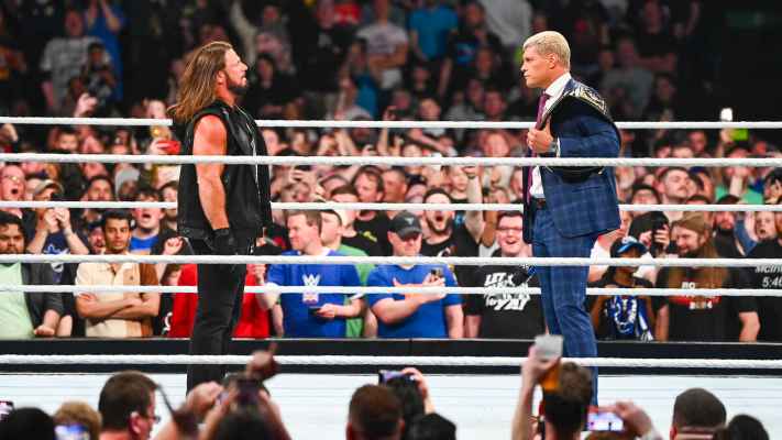 عرض السماك داون: AJSTYLES يتوعد رودس بانتزاعه للقب wwe واورتن يدمر فريق bloodline