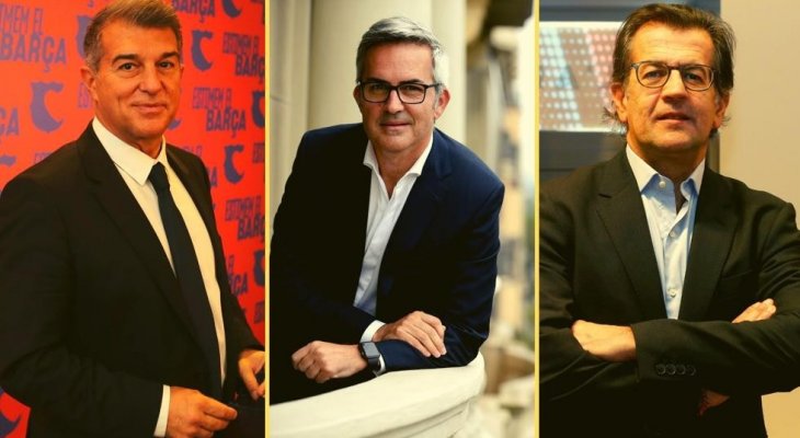 الكشف عن ردة فعل المرشحين الثلاثة لرئاسة برشلونة بعد خسارة السوبر الاسباني